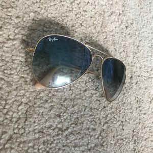 RAYBAN gradient aviators